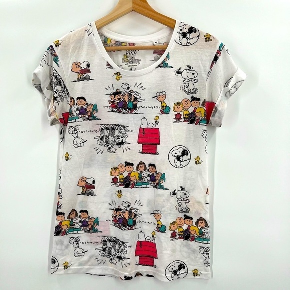 Mighty Fine Peanuts Tee Shirt - Picture 1 of 3